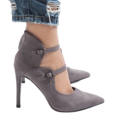 Stivaletti grigi 6613-5 grigio
