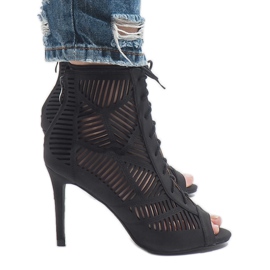 Stivaletti neri 1610-225 nero