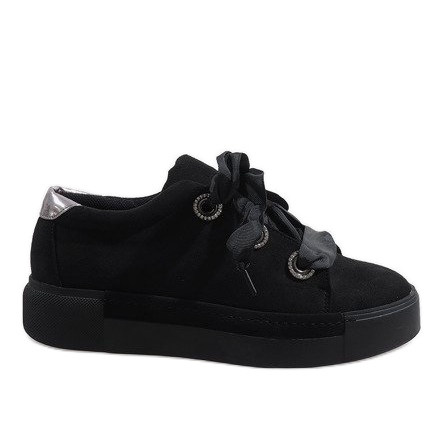 Sneakers allacciate 1507 nere nero