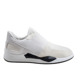 Sneakers bianche in lycra R371 bianco