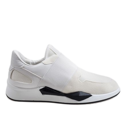 Sneakers bianche in lycra R371 bianca
