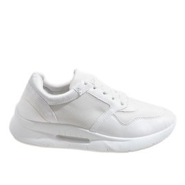 Scarpe sportive bianche alla moda LS180406 bianco