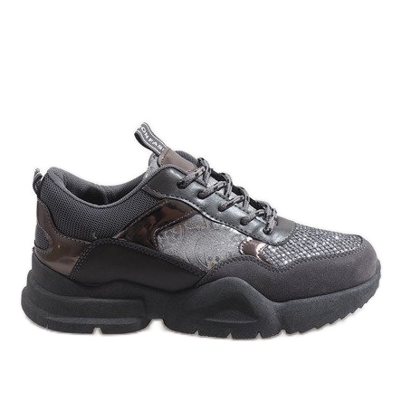 Scarpe sportive alla moda grigie K-365 grigio