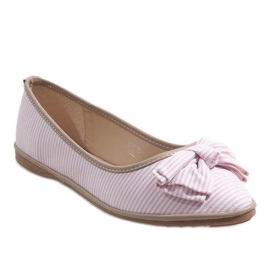 Ballerine rosa con fiocco SK40