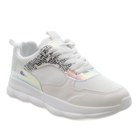 Scarpe sportive bianche alla moda W-3097 bianco