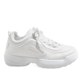 Scarpe sportive bianche alla moda LL1713 bianca