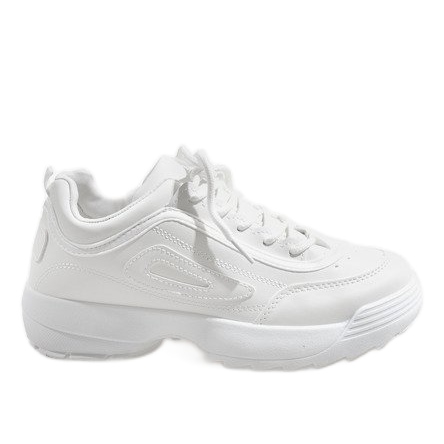 Scarpe sportive bianche alla moda LL1713 bianca