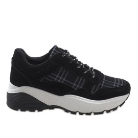 Scarpe sportive alla moda nere 61012 nero