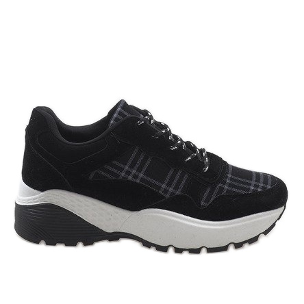Scarpe sportive alla moda nere 61012 nero