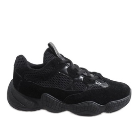 2018-13 scarpe sportive nere nero