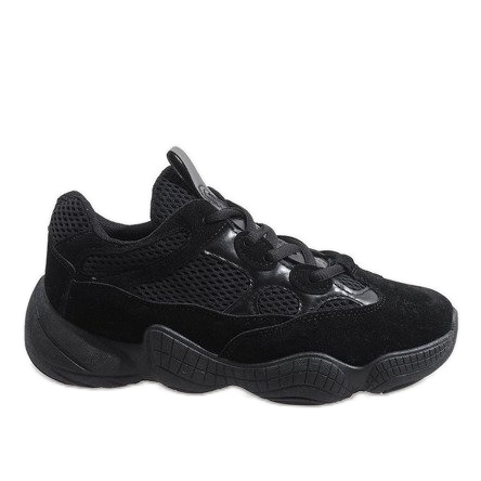 2018-13 scarpe sportive nere nero