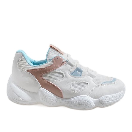 2018-15 scarpe sportive bianche alla moda bianca