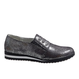 Scarpe stringate grigie TL-33 grigio