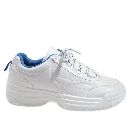 Scarpe sportive bianche alla moda 6256 bianca