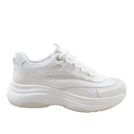 Scarpe sportive bianche alla moda BO-15 bianca