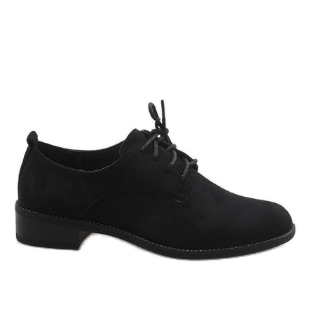 Scarpe jazz nere, scarpe scamosciate C-7183 nero