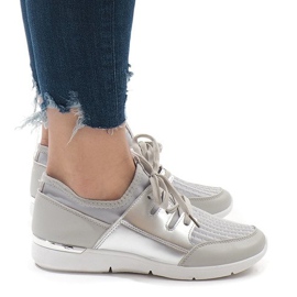 Scarpe sportive alla moda grigie A281 grigio