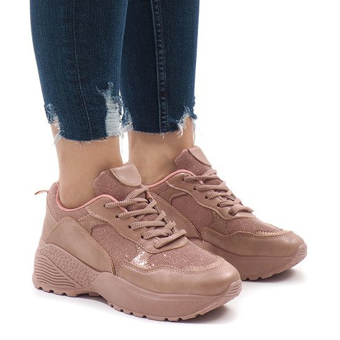 BY-080 scarpe sportive rosa