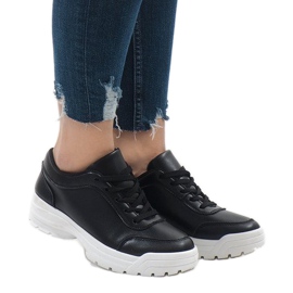 Scarpe sportive nere 6255 nero