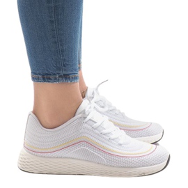 G-205 scarpe sportive bianche bianco