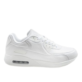 Scarpe sportive da uomo bianche HY-1607 bianca