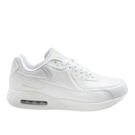 Scarpe sportive da uomo bianche HY-1607 bianca