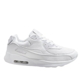 Sneakers bianche per scarpe sportive B306A-60 bianca