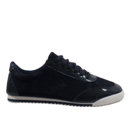 Sneakers uomo blu navy JX-22 nero