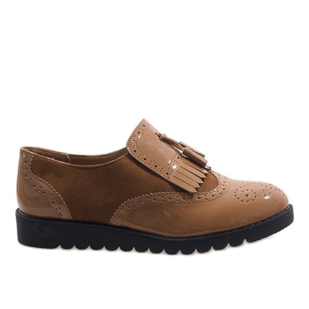 Scarpe jazz cammello scarpe scamosciate TL-63 marrone