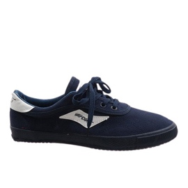 Sneakers uomo blu navy HW01