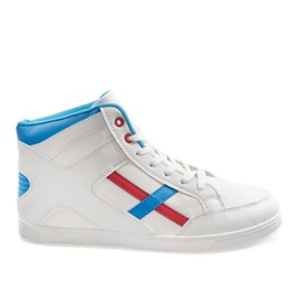 Scarpe sportive da uomo bianche HY-1607 bianco multicolore