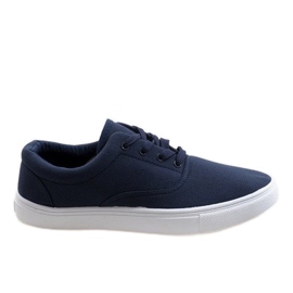 Sneakers uomo blu navy QF-10