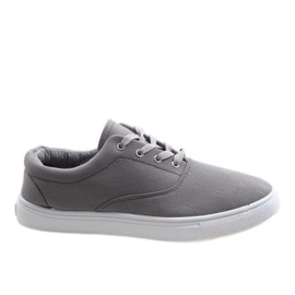 Sneakers grigie da uomo QF-10 grigio