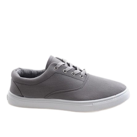 Sneakers grigie da uomo QF-10 grigio