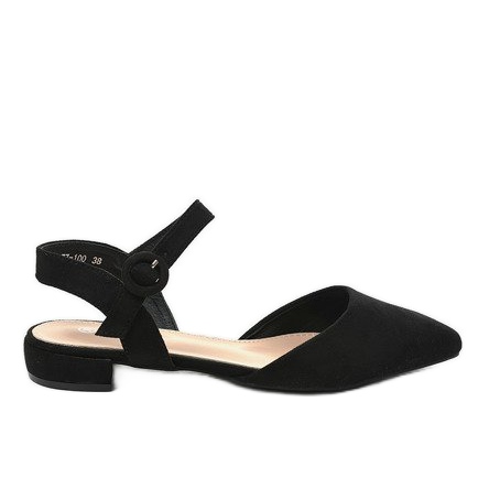 Sandali ballerine 77-100 neri nero