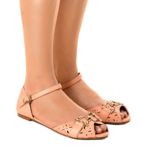 Sandali rosa con fibbia GF-180