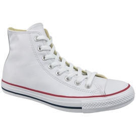 Converse Chuck Taylor All Star Hi Pelle W 132169C bianco