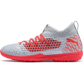 Scarpe da calcio Puma Future 4.3 Netfit Tt M 105685 01 multicolore grigio