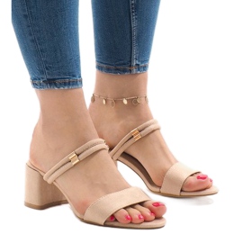 Tacchi alti beige M806