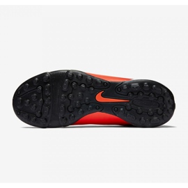 Scarpe da calcio Nike Mercurial Vortex Ii Tf Jr 651644-650 rosso rosso