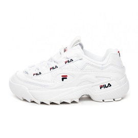 D Formation Wmn 125 White FILA Navy FILA Red bianco