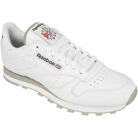 Scarpe Reebok Classic Leather M 2214 bianco grigio