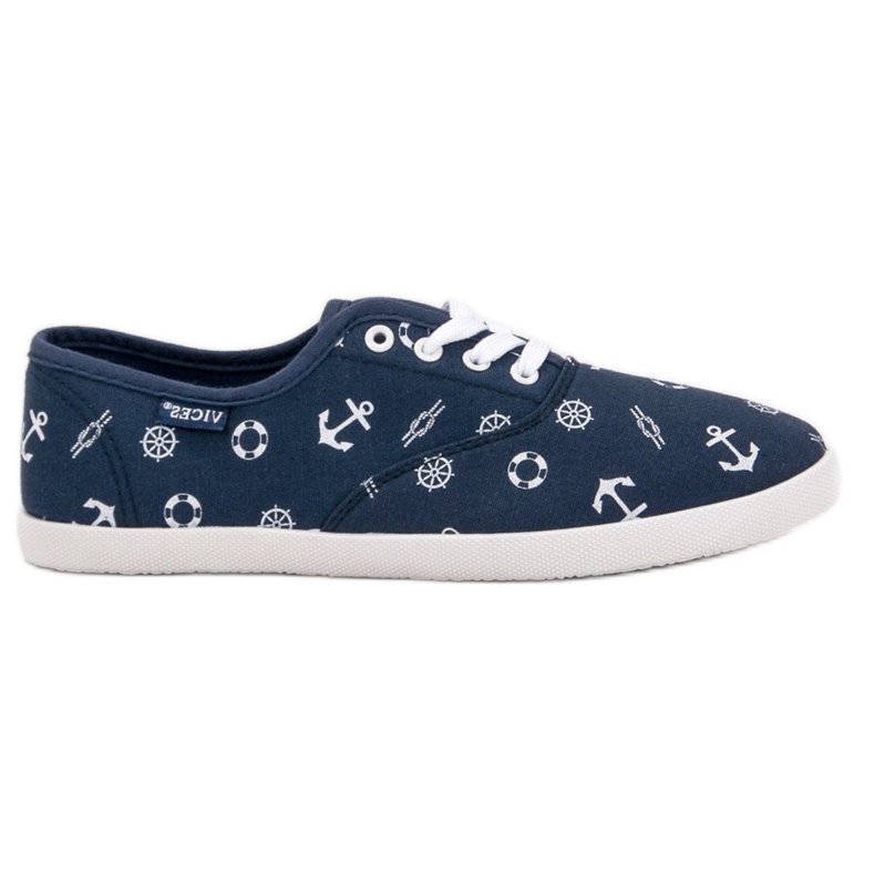 Sneaker da marinaio VICES blu