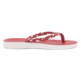 Seastar Infradito Intrecciato Rosso