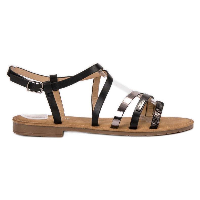 Erynn Sandali neri casual nero