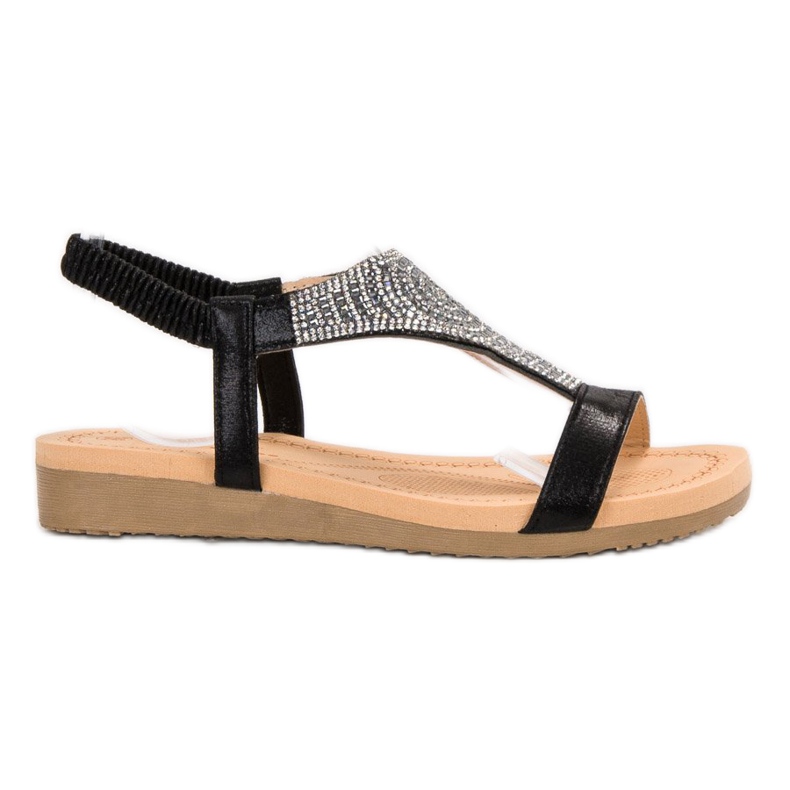 Top Shoes Eleganti sandali neri nero