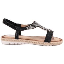 Emaks Espadrillas Slip On Sandali nero