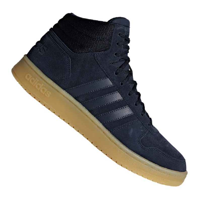 Scarpe da basket adidas Hoops 2.0 Mid M F34798 blu navy blu navy