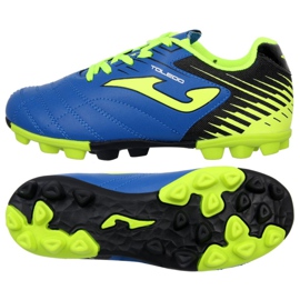 Scarpe da calcio Joma Toledo 904 Fg Jr TOLJW.904.24 multicolore blu