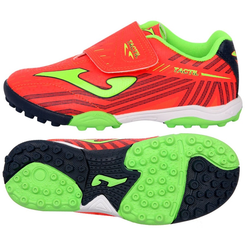 Scarpe da calcio Joma Tactil 907 Tf Jr TACW.907.TF multicolore rosso